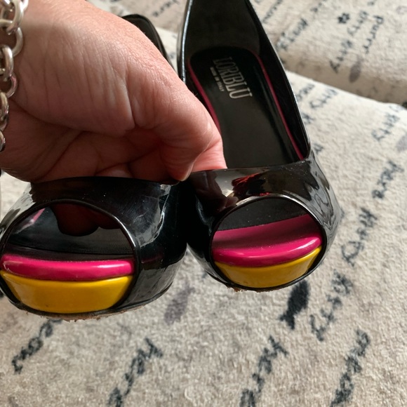 Loriblu made in Italy woman’s patent leather 🤩 pumps size 36.5 - Picture 15 of 16